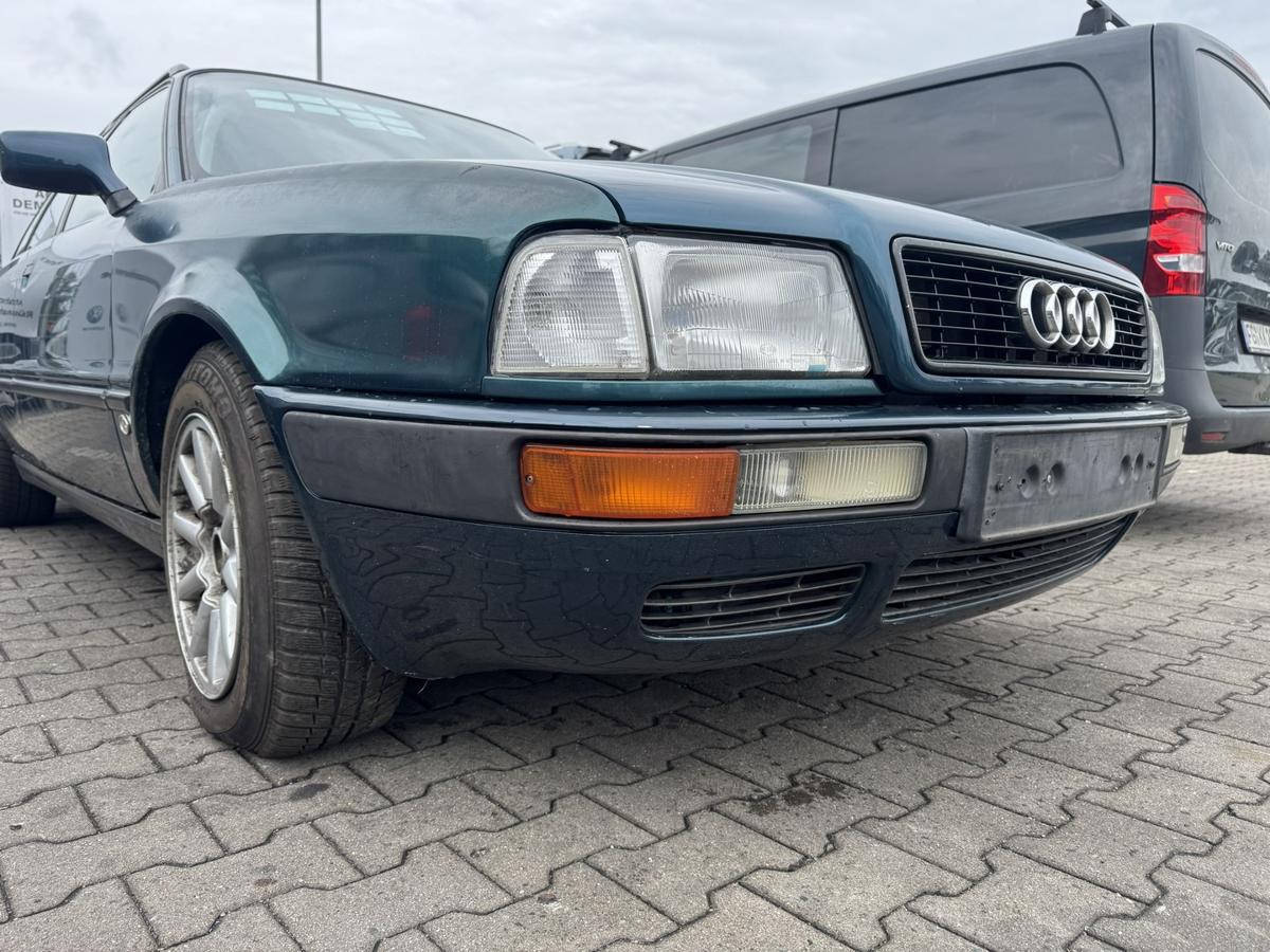 Audi 80B4 Sto&szlig;stange Stossf&auml;nger vorn V6 LZ6P Gomera Gr&uuml;nmet. Bj.1993